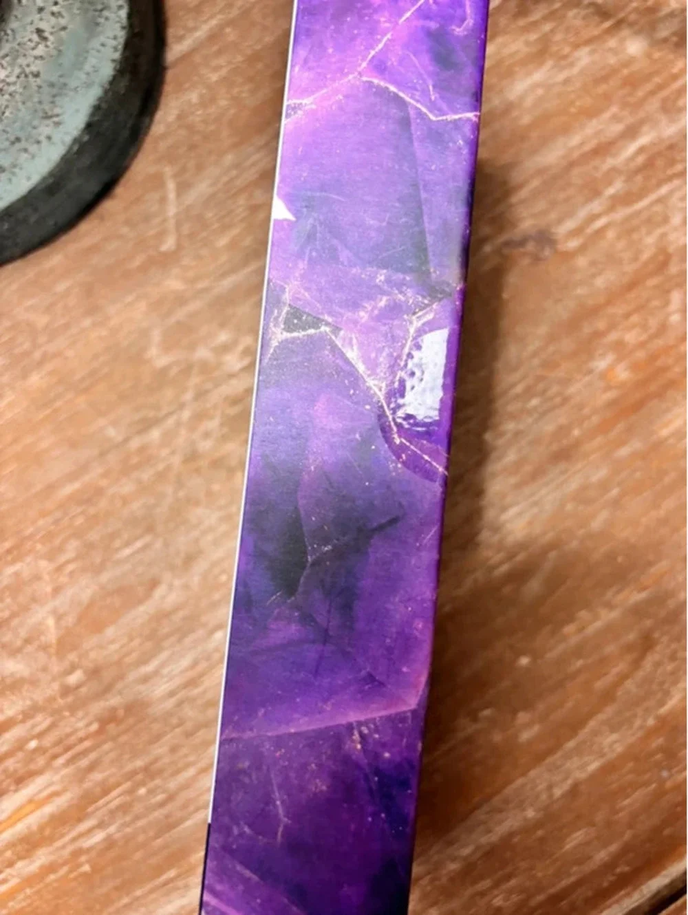 Amethyst facial roller